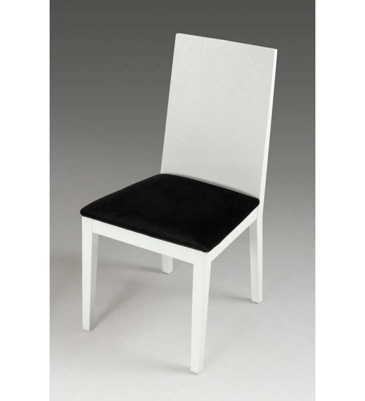 VIG A&X Bridget Luxury Glossy White Dining Chair (Set of 2) Modern