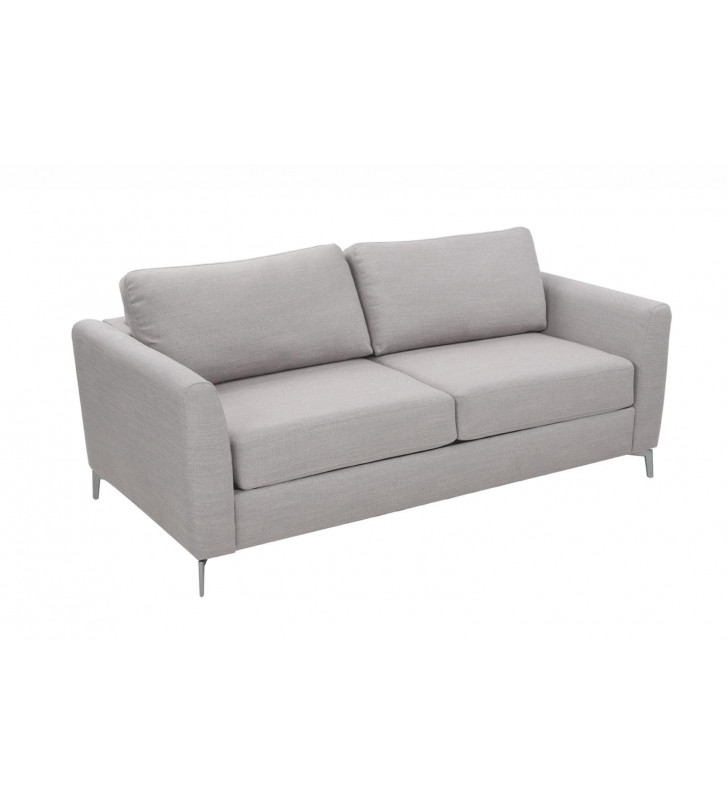 Light Grey Fabric Sofa Contemporary ESF Alex 