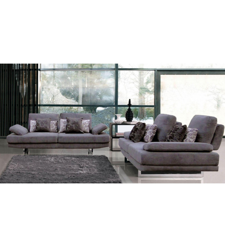 Empress Bonded Leather Sofa In White, Empress White Bonded Leather Sofa