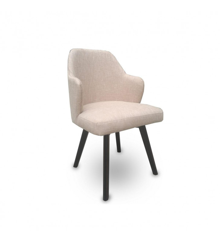 Beige Fabric Dining Chair (Set of 2) VIG A&X Caligari Modern Contemporary