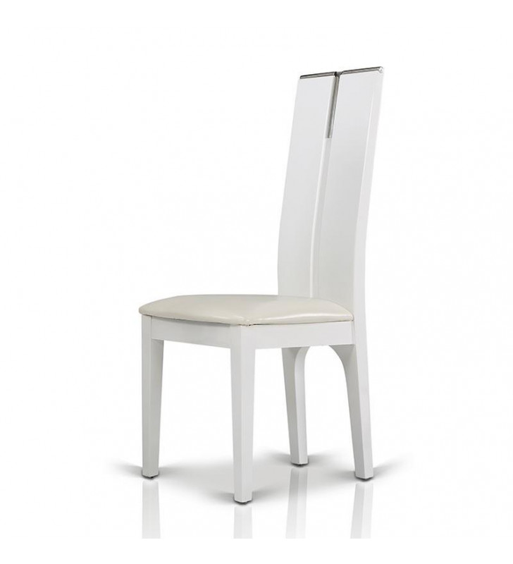Maxi White Gloss Chair (Set of 2)