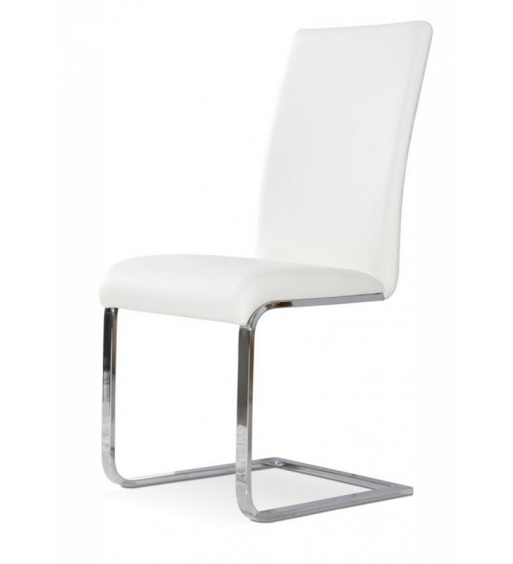 VIG Modrest Crane Modern White Leatherette Dining Chair (Set of 2)