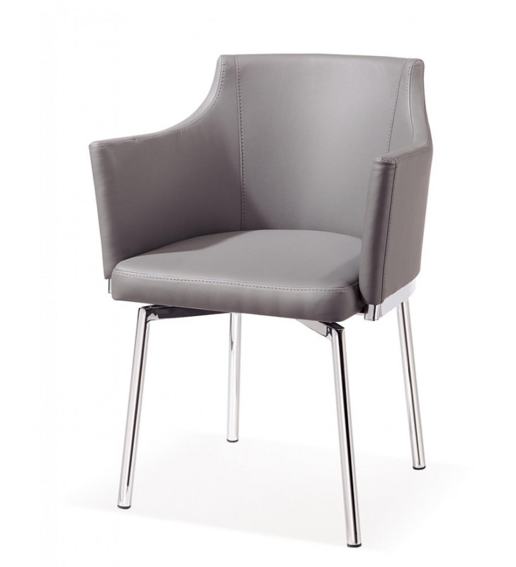 VIG Modrest Kaweah Modern Grey Dining Chair (Set of 2)