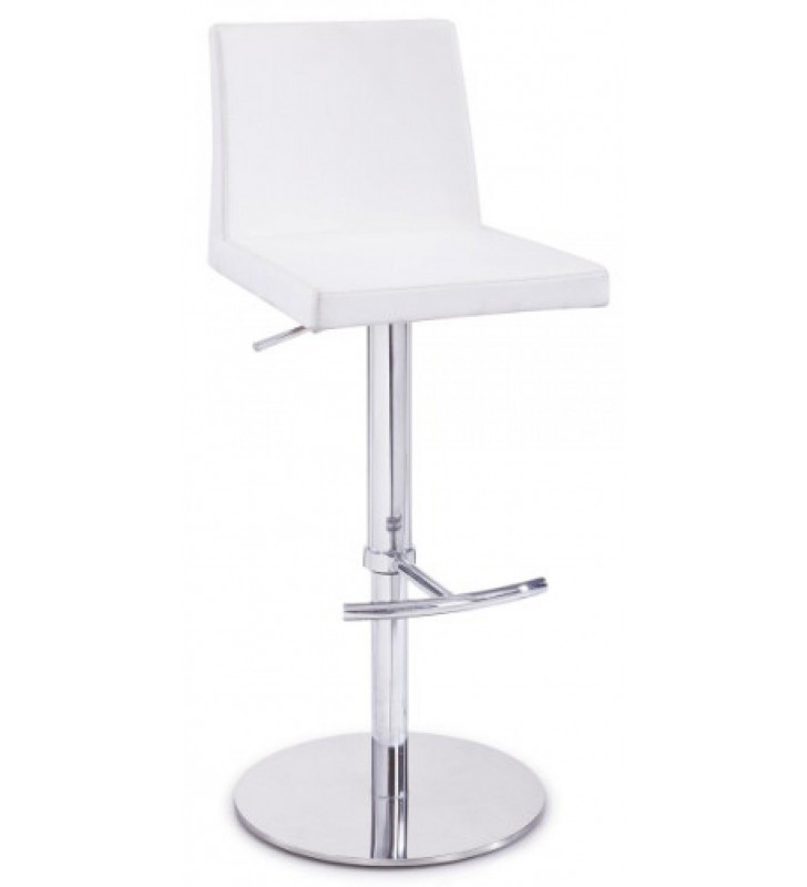Modrest Salton White Bar Stool (Set of 2)