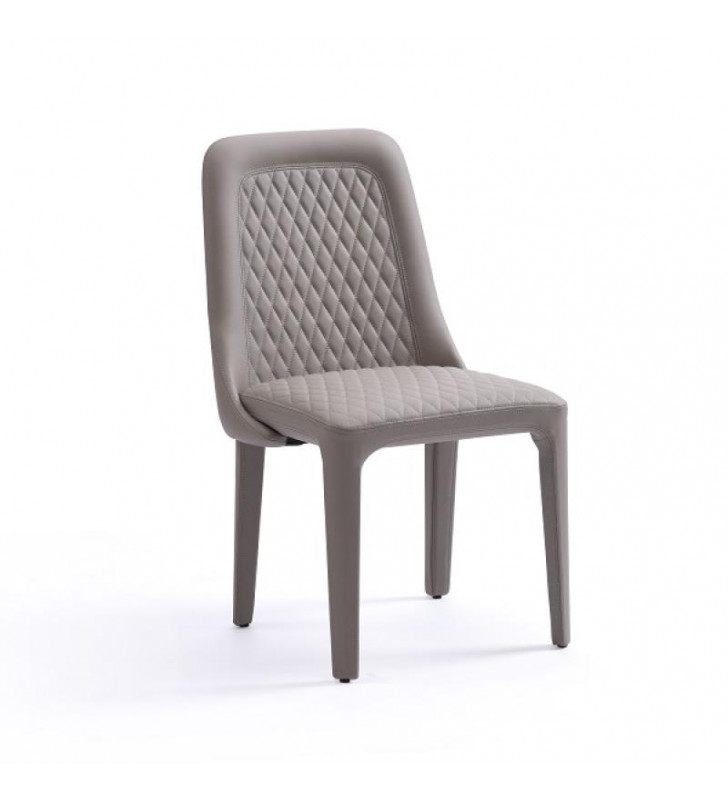Modrest Slate Grey Dining Chair (Set of 2)