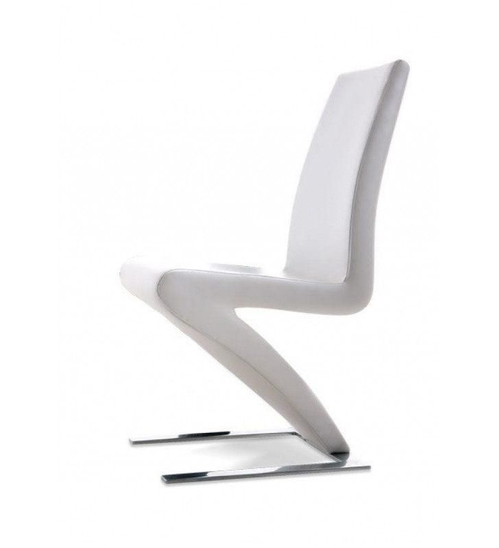 Modrest Zayd Modern White Dining Chair (Set of 2)