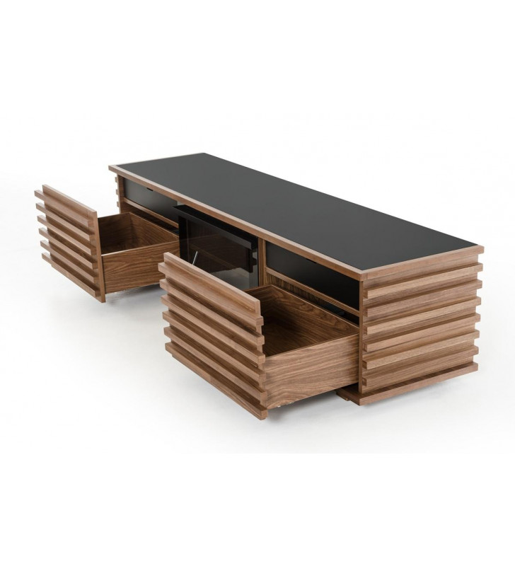 VIG Nova Domus Fiorano Contemporary Walnut TV Stand