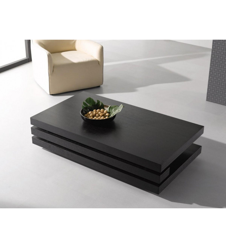 Oak Coffee Table VIG Modrest Linden Modern Contemporary