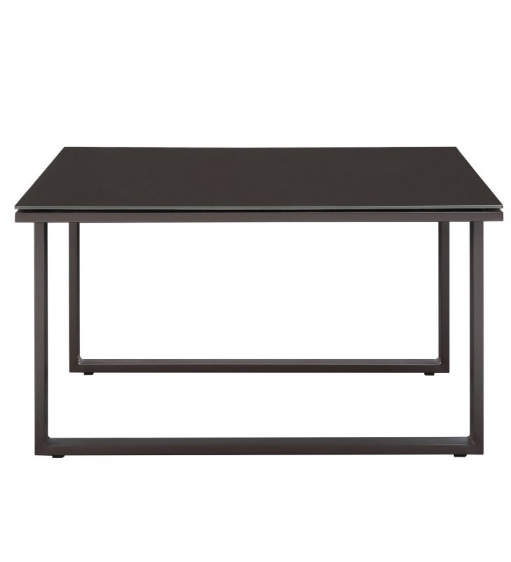 Fortuna Outdoor Patio Side Table in Brown - Lexmod