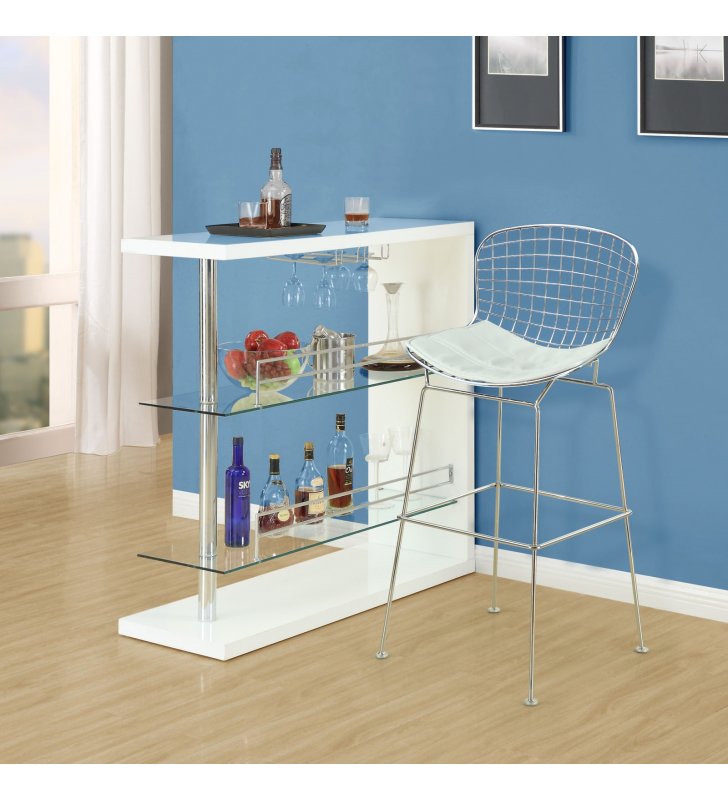 CAD Bar Stool in White - Lexmod