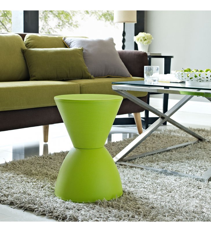 Haste Stool in Green - Lexmod