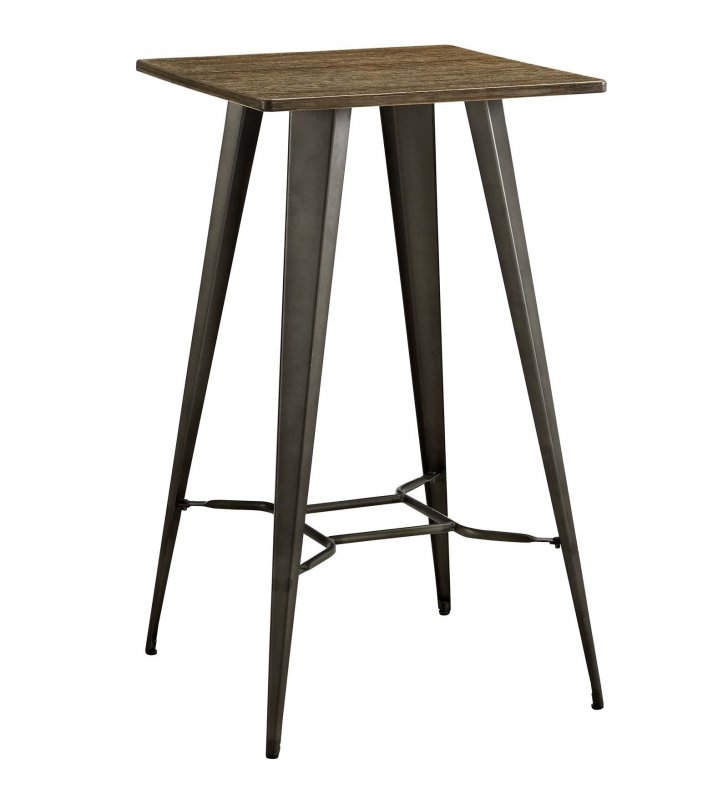 Direct Bar Table in Brown - Lexmod
