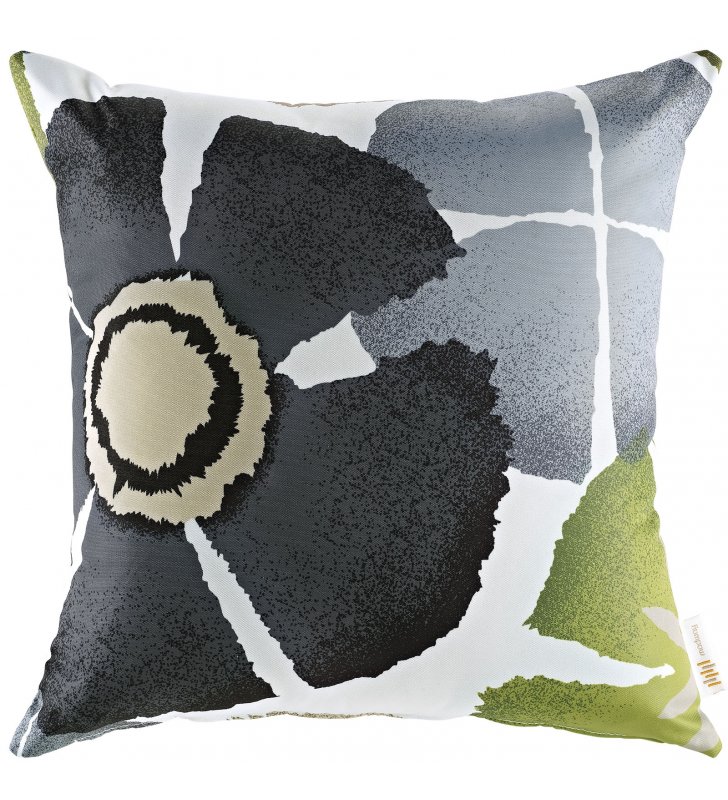 Modway Outdoor Patio Single Pillow in Botanical - Lexmod
