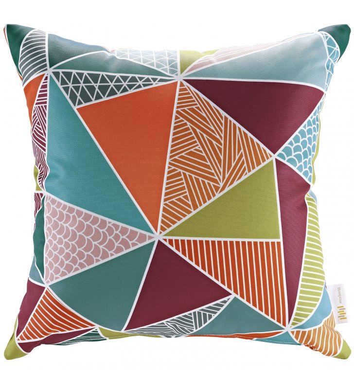 Modway Outdoor Patio Single Pillow in Mosaic - Lexmod