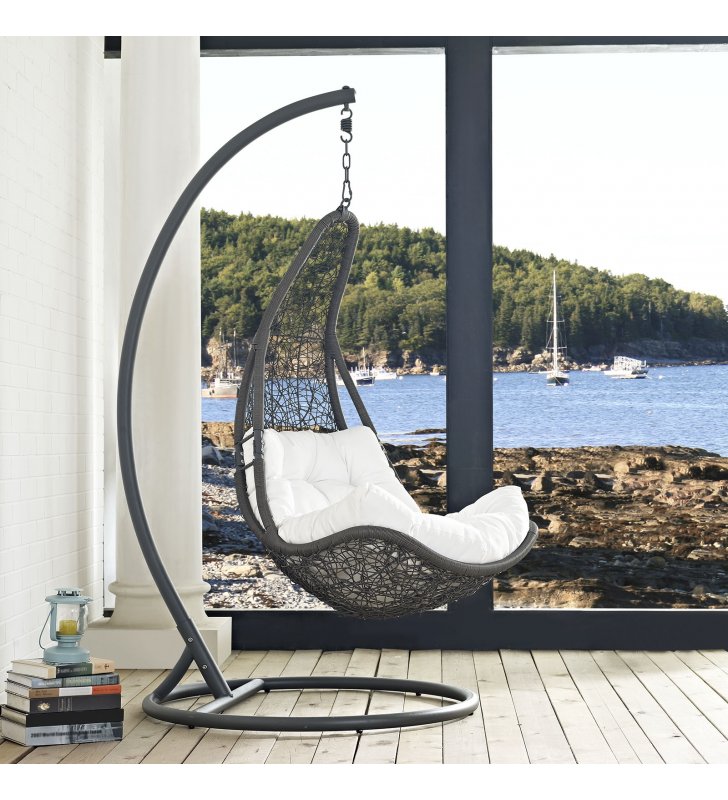 Modern Outdoor Lounge Chairs For, Modern Outdoor Swing Seat