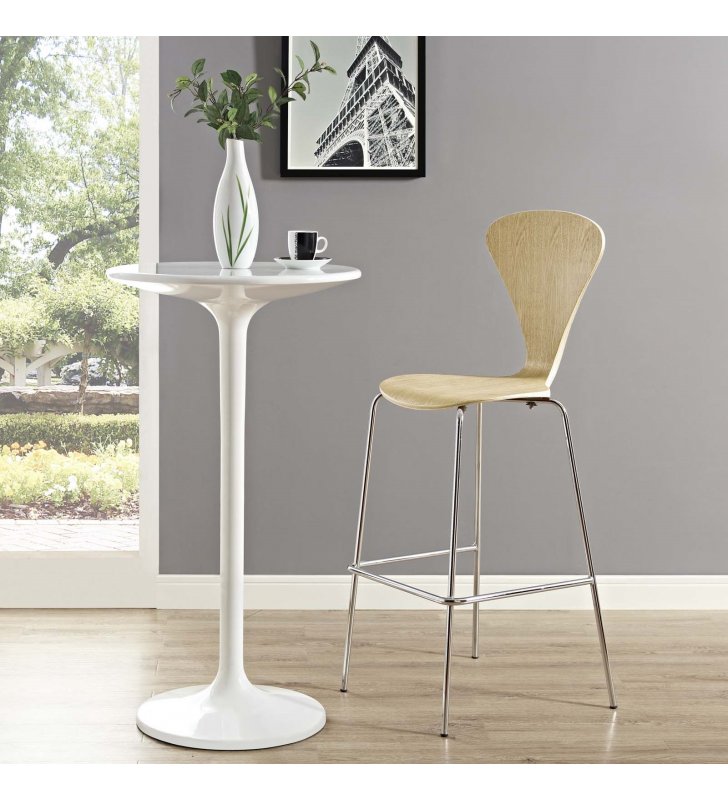 Passage Dining Bar Stool in Natural - Lexmod