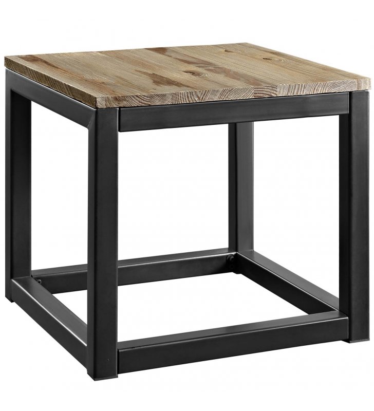 Attune Side Table in Brown - Lexmod
