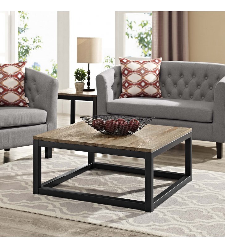 Attune Coffee Table in Brown - Lexmod