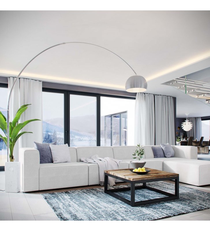 Mingle 5 Piece Upholstered Fabric Sectional Sofa Set in White - Lexmod