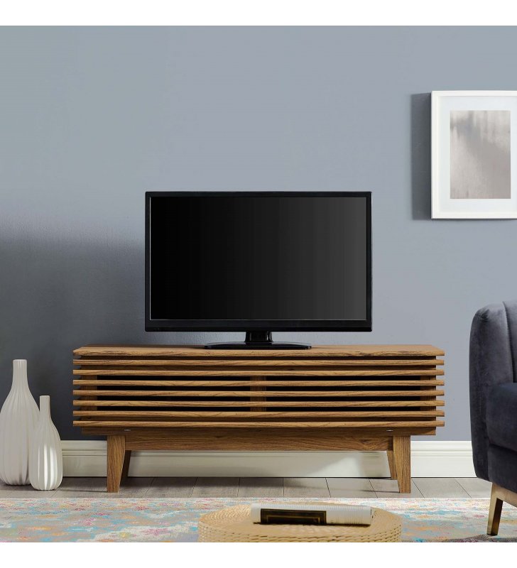Render 46" TV Stand in Walnut - Lexmod