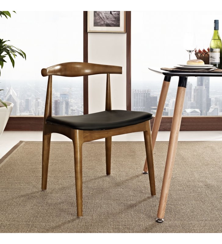 Tracy Dining Side Chair in Black - Lexmod