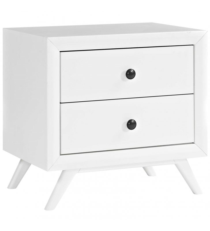Tracy Nightstand in White - Lexmod