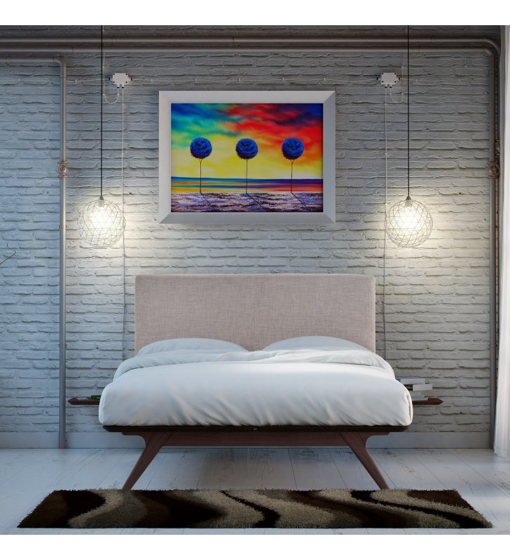 Tracy 3 Piece Full Bedroom Set in Cappuccino Gray - Lexmod