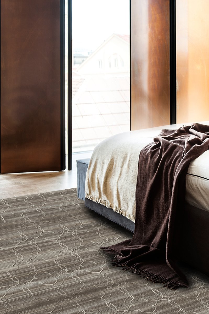 Casablanca Grey Taupe Rug 5'x7' | Stain-Resistant