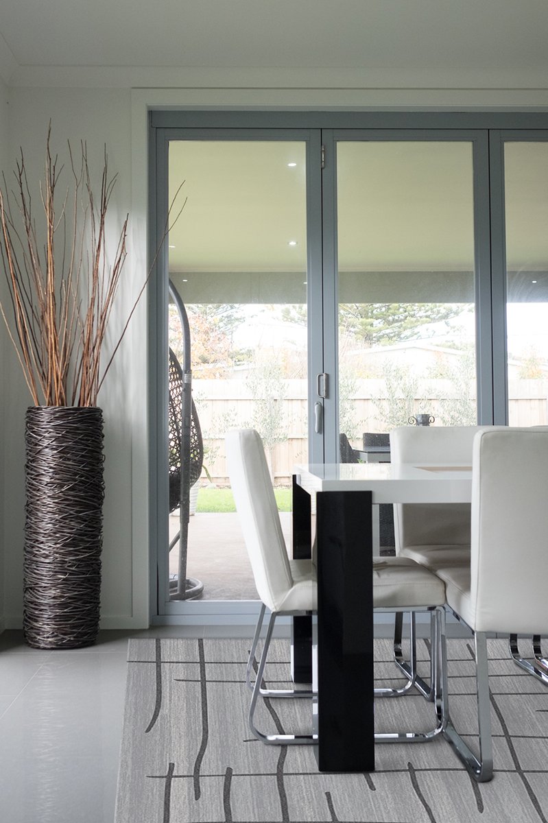 Lines Grey Rug 8'x10' | Stain-Resistant