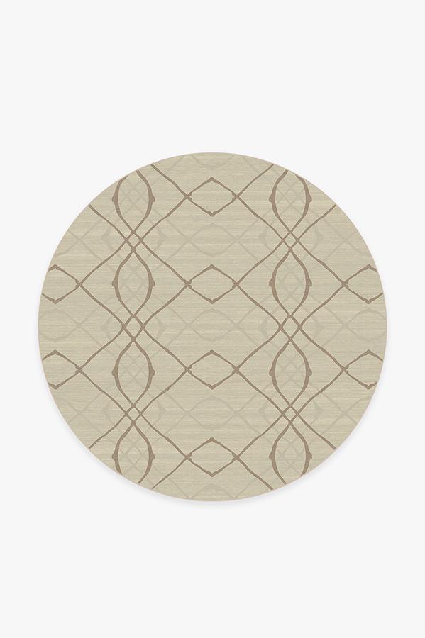 Amalia Natural Rug 6' Round | Stain-Resistant
