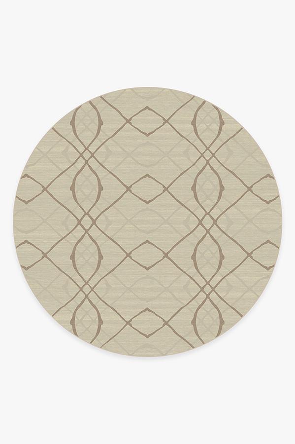 Amalia Natural Rug 8' Round | Stain-Resistant