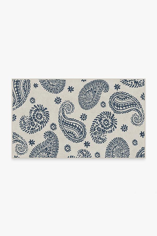 Araveli Slate Rug 3'x5' | Stain-Resistant