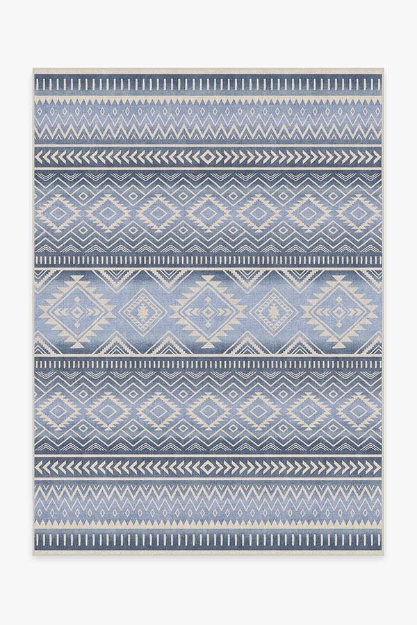 Arizona Blue Rug 5'x7' | Stain-Resistant