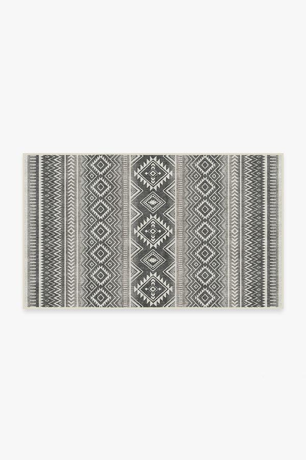 Arizona Grey Rug 3'x5' | Stain-Resistant