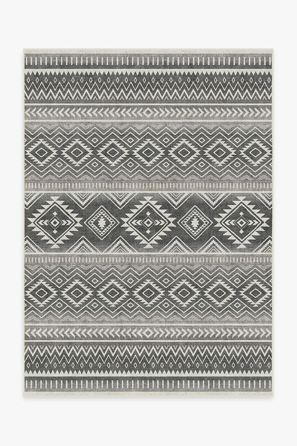 Arizona Grey Rug 5'x7' | Stain-Resistant