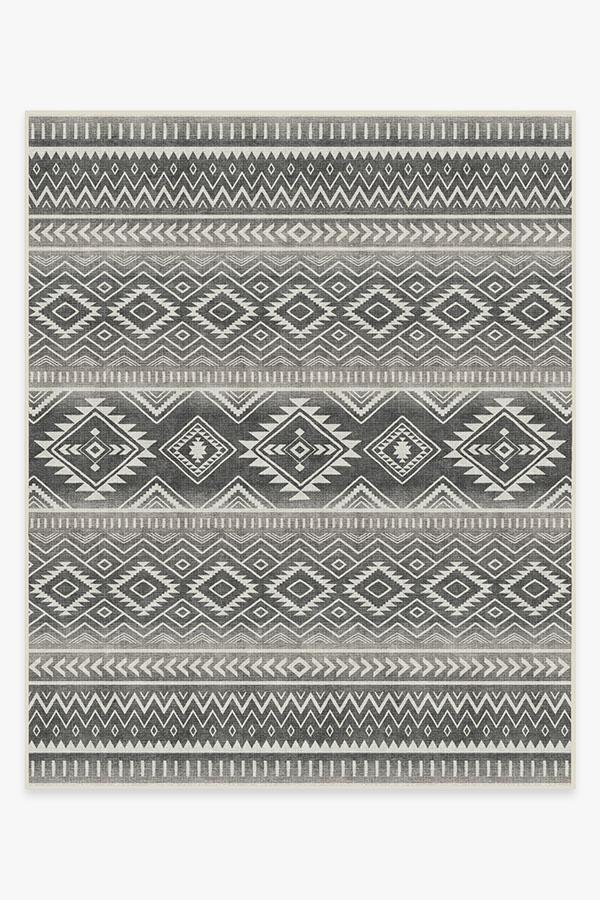 Arizona Grey Rug 8'x10' | Stain-Resistant