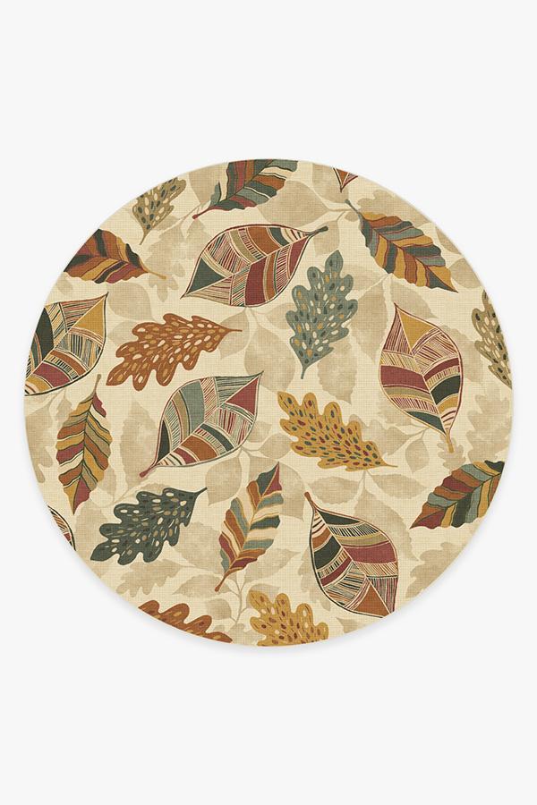 Aurelia Amber Rug 8' Round | Stain-Resistant
