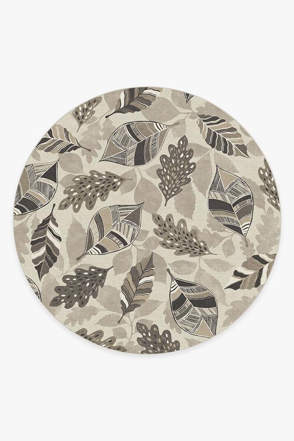 Aurelia Warm Grey Rug 8' Round | Stain-Resistant