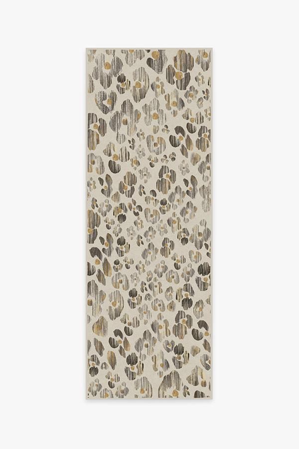 Ayana Leopard Rug 2.5'x10' | Stain-Resistant