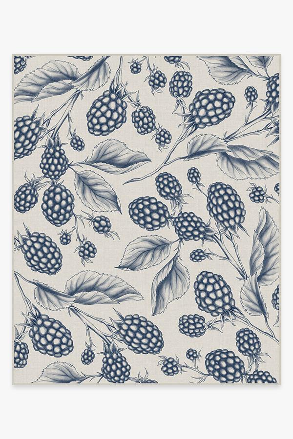 Berry Blue Rug 8'x10' | Stain-Resistant