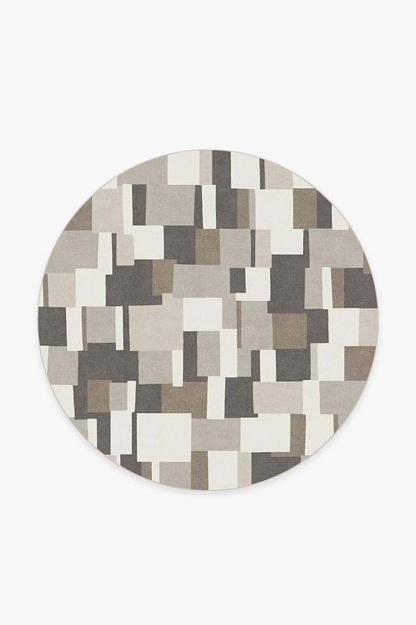Blockera Natural Rug 6' Round | Stain-Resistant