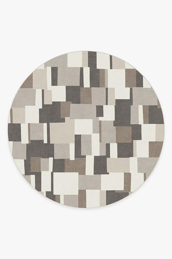 Blockera Natural Rug 8' Round | Stain-Resistant