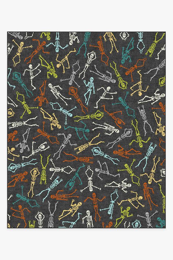 Bone Dance Technicolor Rug 8'x10' | Stain-Resistant