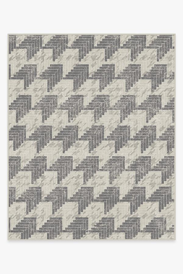 Broken Check Rug 8'x10' | Stain-Resistant