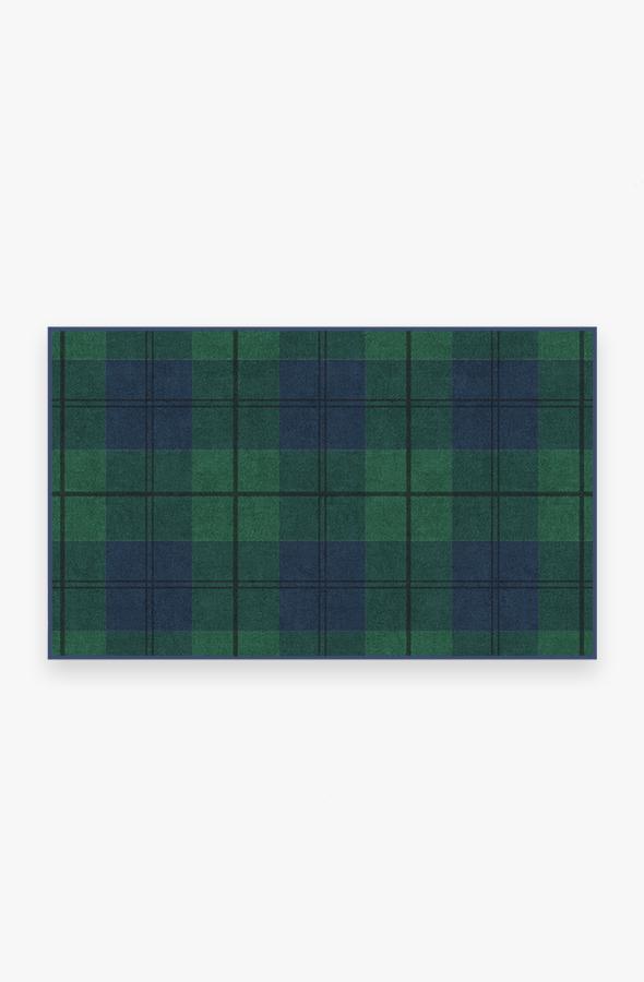Buffalo Plaid Blackwatch Rug 3'x5' | Stain-Resistant