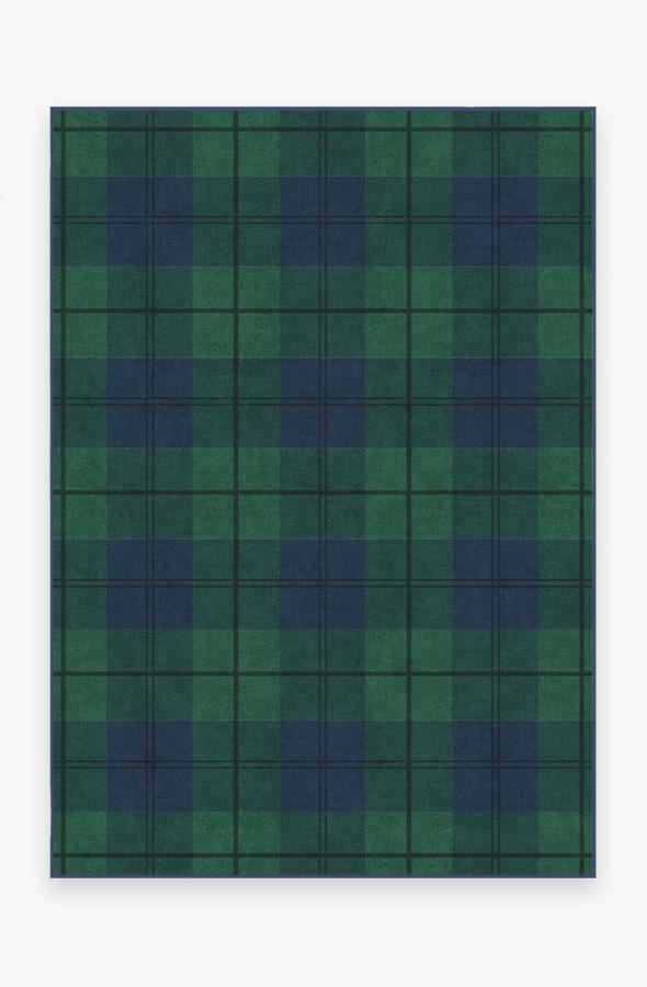 Buffalo Plaid Blackwatch Rug 5'x7' | Stain-Resistant