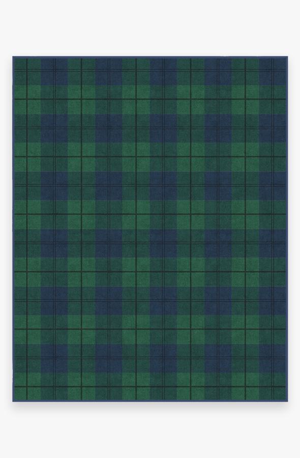 Buffalo Plaid Blackwatch Rug 8'x10' | Stain-Resistant