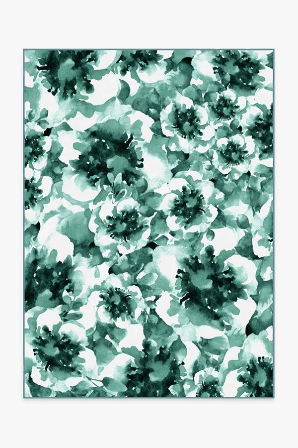 Buttercup Teal Rug 5'x7' | Stain-Resistant