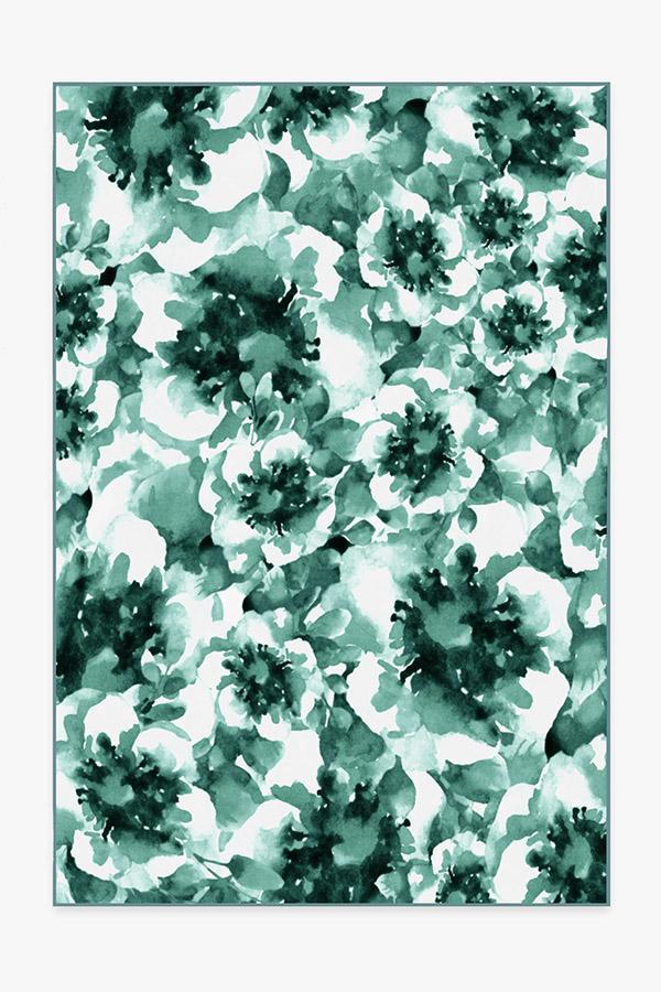 Buttercup Teal Rug 6'x9' | Stain-Resistant