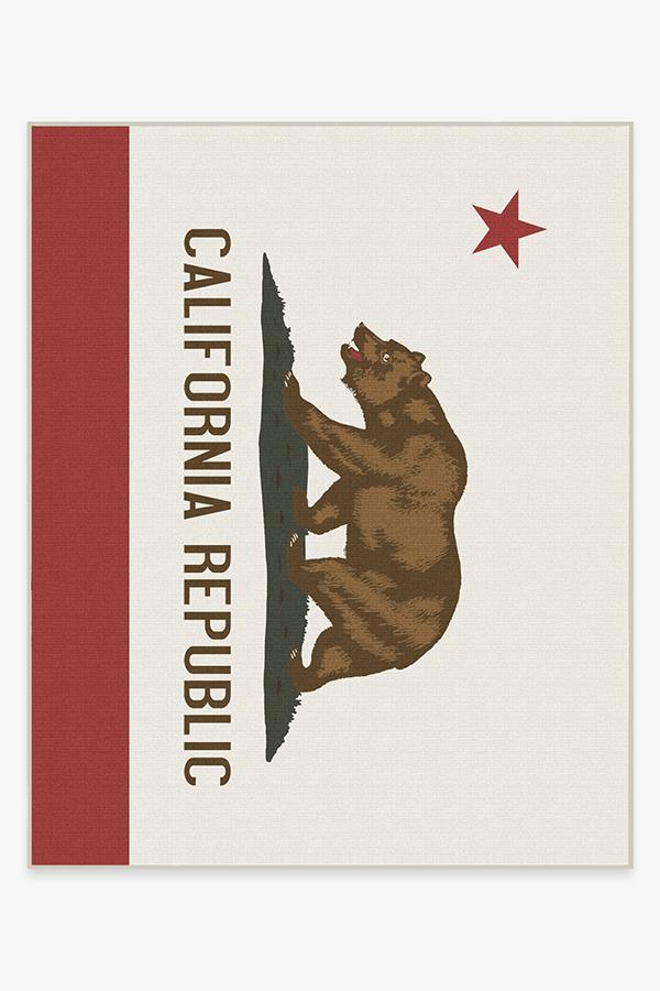 California Red Rug 8'x10' | Stain-Resistant